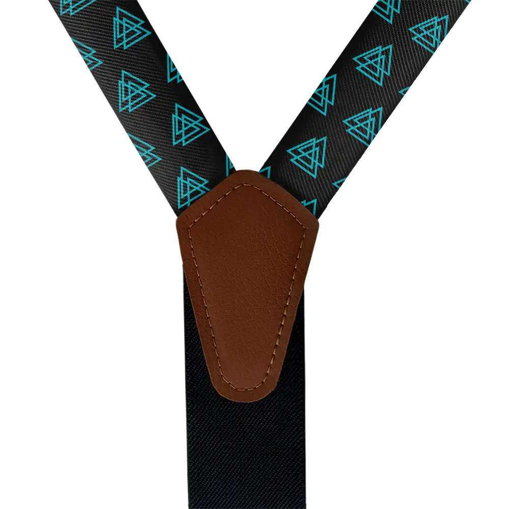 Mod Triangles Theme Suspenders