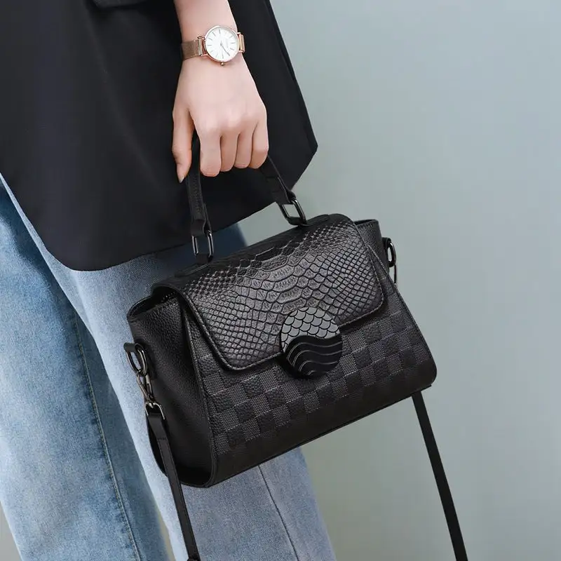 Roomy Leather Crossbody Bag
