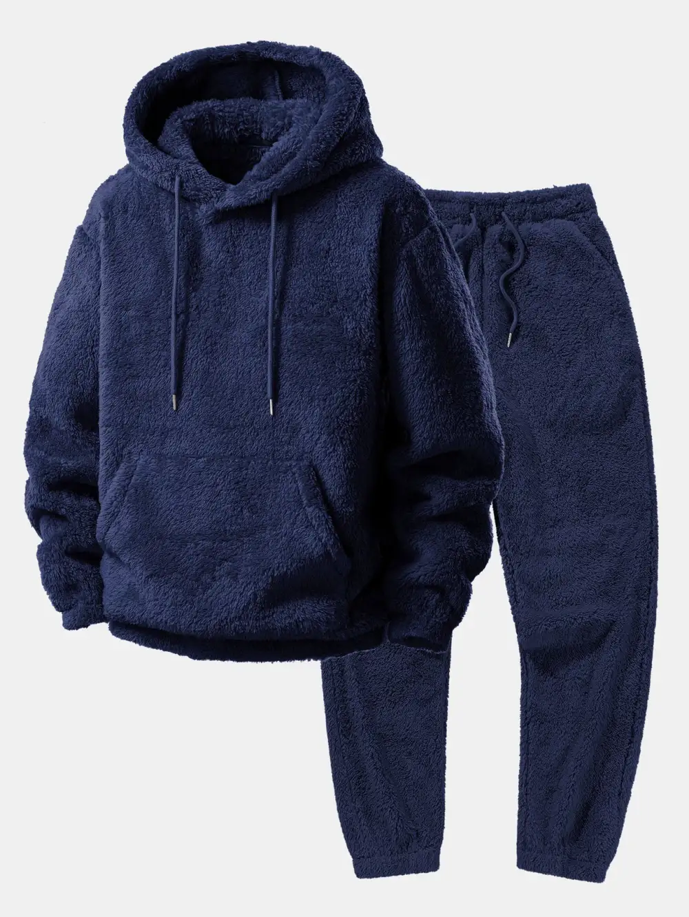 Hooded Everyday Casual Plush Set