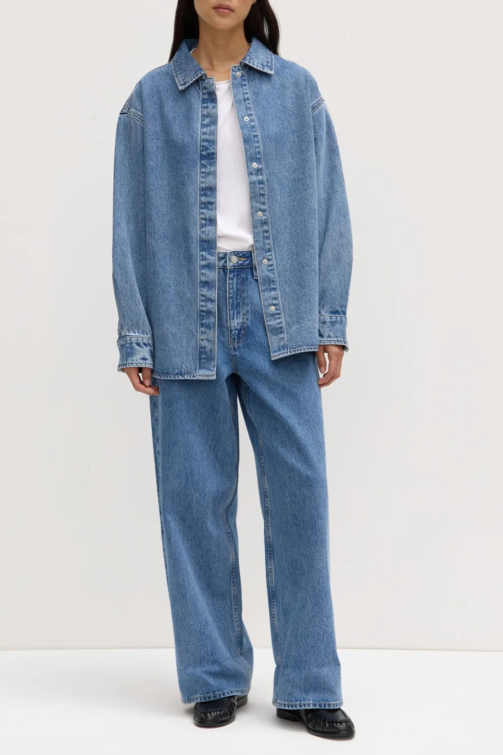 Hard Cotton Loose Jeans