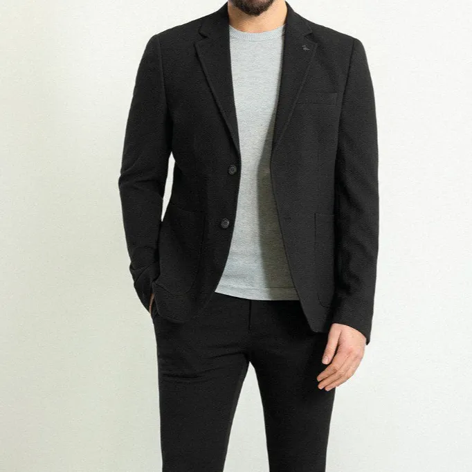 Slim Fit Woven Blazer