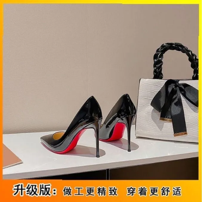 Buckle Strap Pointed Toe Heels