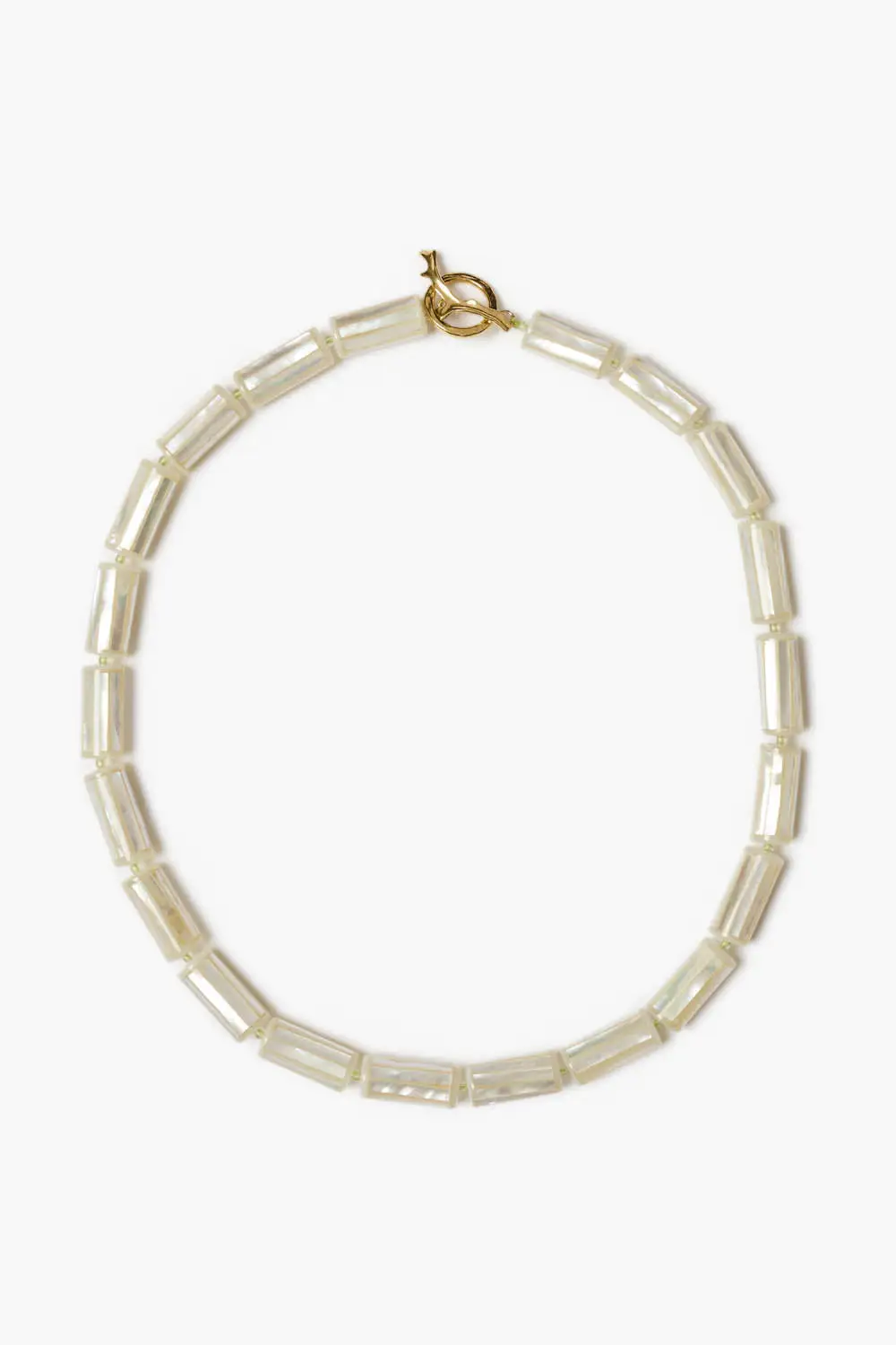Minimal Pearl Statement Necklace