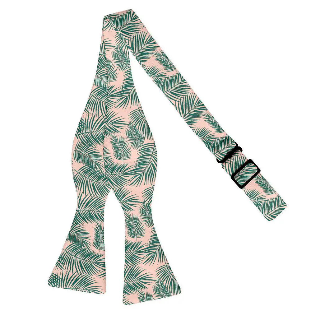 Palm Leaves Pattern Bow Tie
