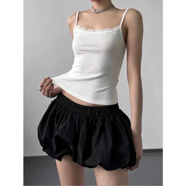 Lace Trim Camisole Top