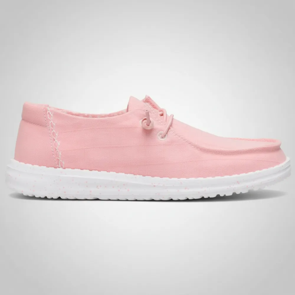 Wendy Chambray Grid Casual Shoe