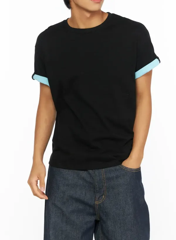 Men's Rolled Sleeve T-Shirt