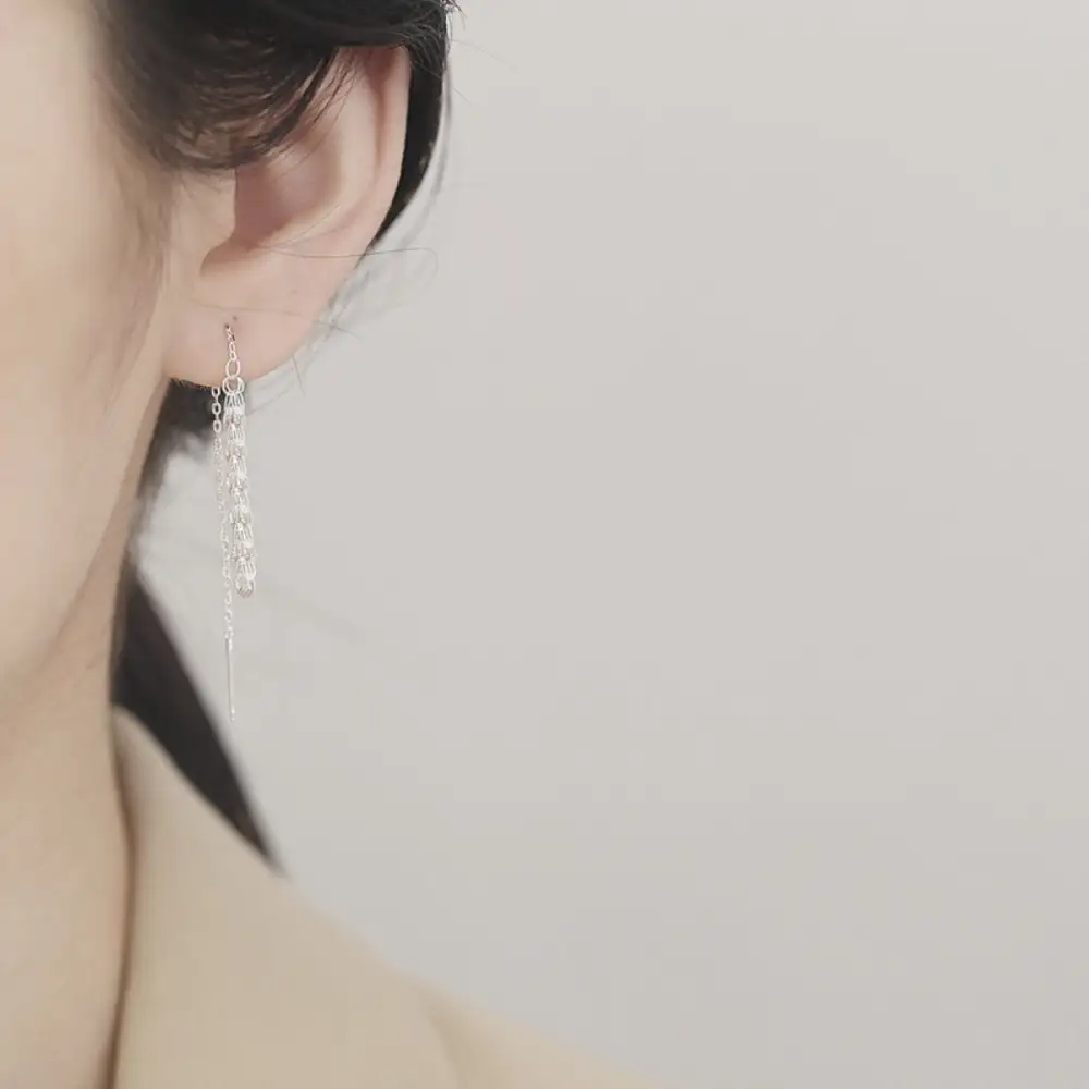 Sterling Silver Threader Earrings
