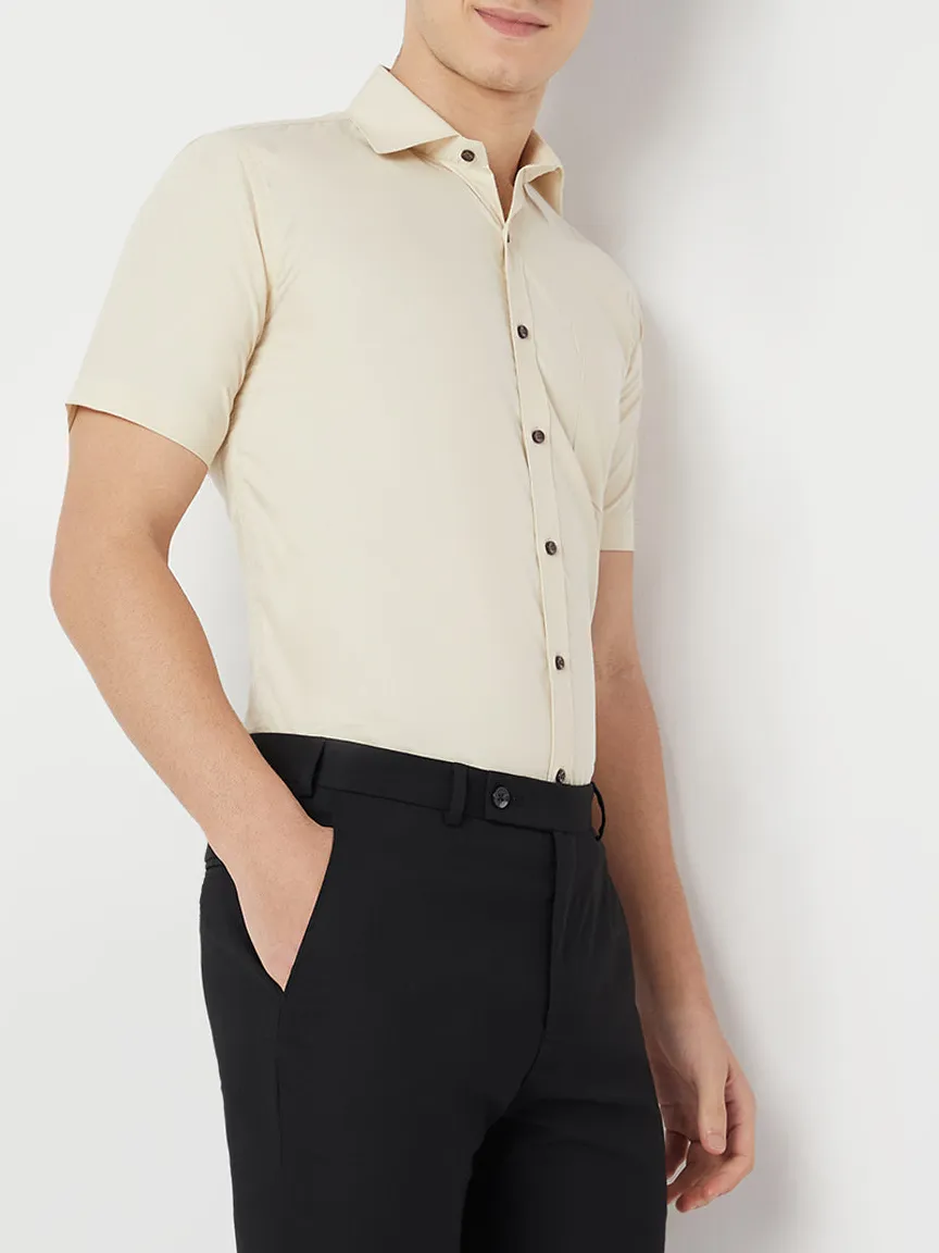 Half Sleeve Men's Formal Shirt