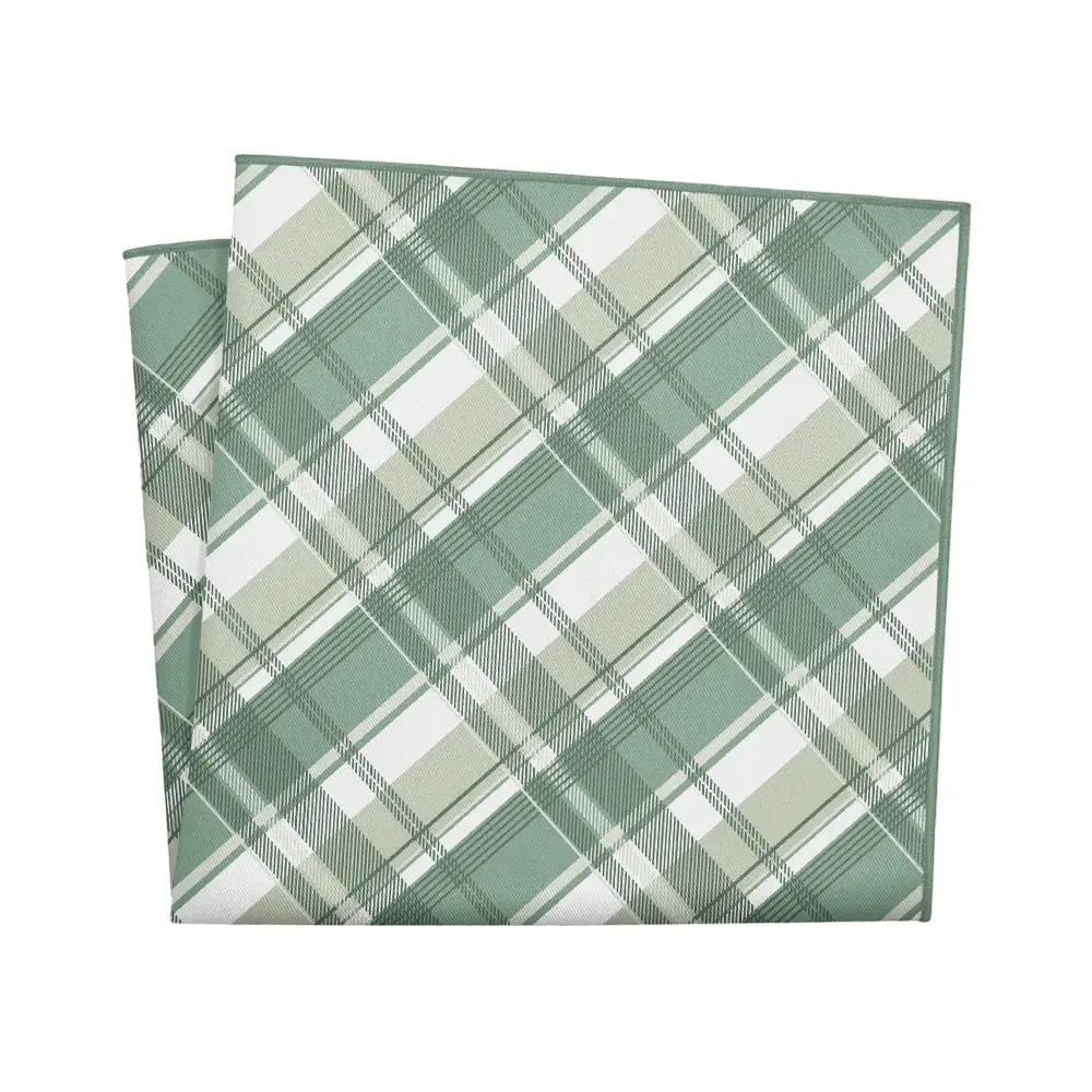 Formal Decorative Plaid Pocket Square