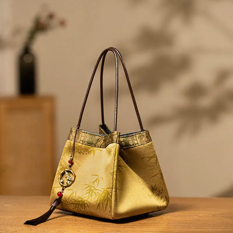 Buddha Stones Bamboo Branches Bag