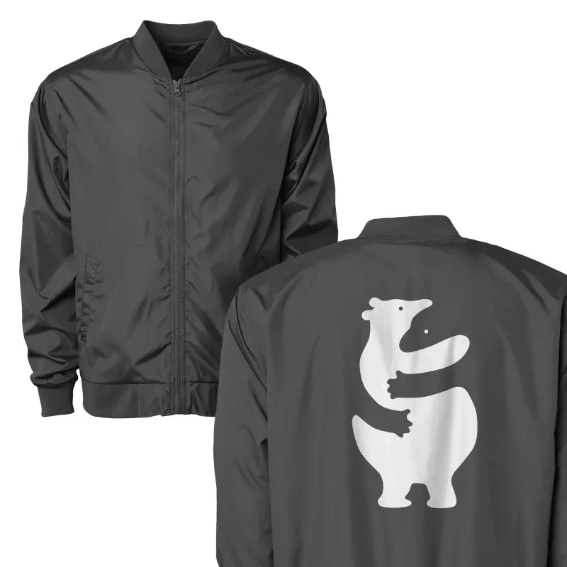 Hugging Animals Art Bomber Jacket