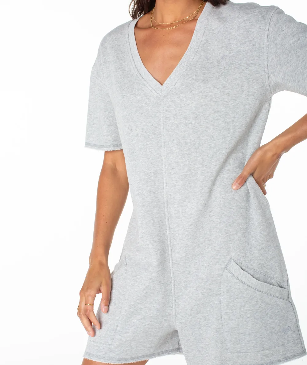 Solid-Color Soft Quick-Drying Women's One-Piece Dress