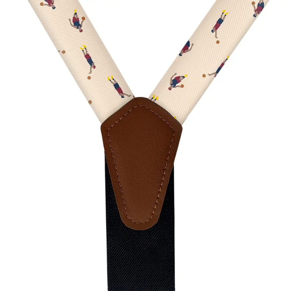 Basketball Theme Suspenders