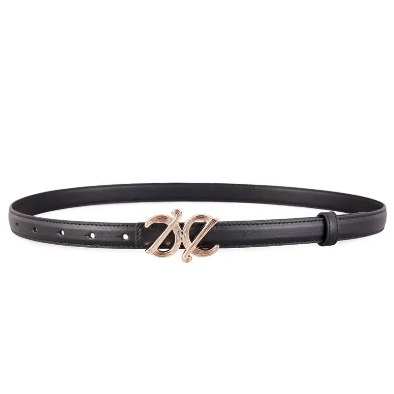 Leather Buckle Leather Belt