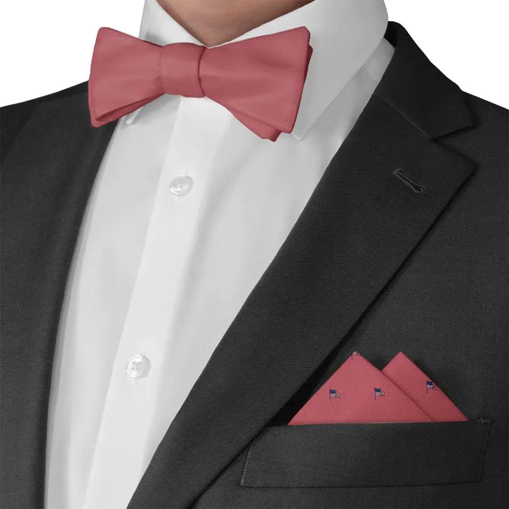 Clean Decorative Military Motif Pocket Square