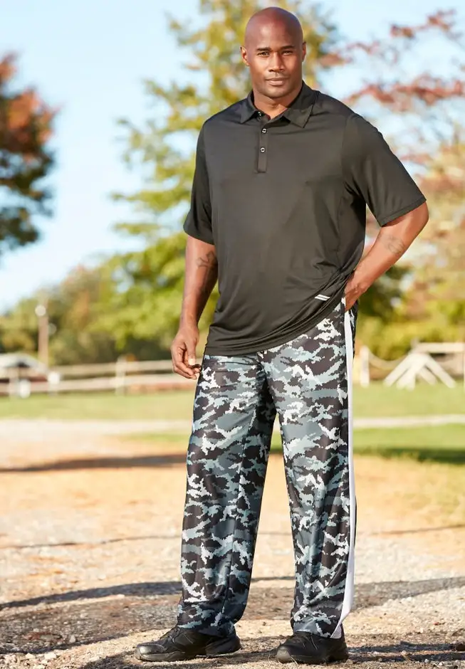 Performance Mesh Side Panel Sweatpants