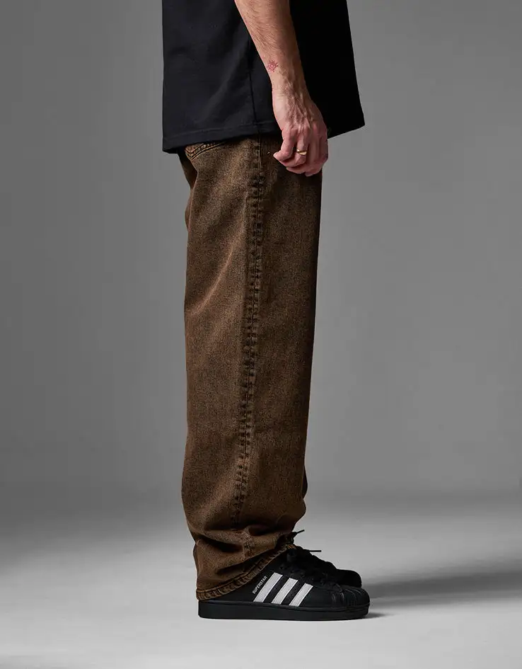 Everyday Baggy Five Pocket Denim Jeans