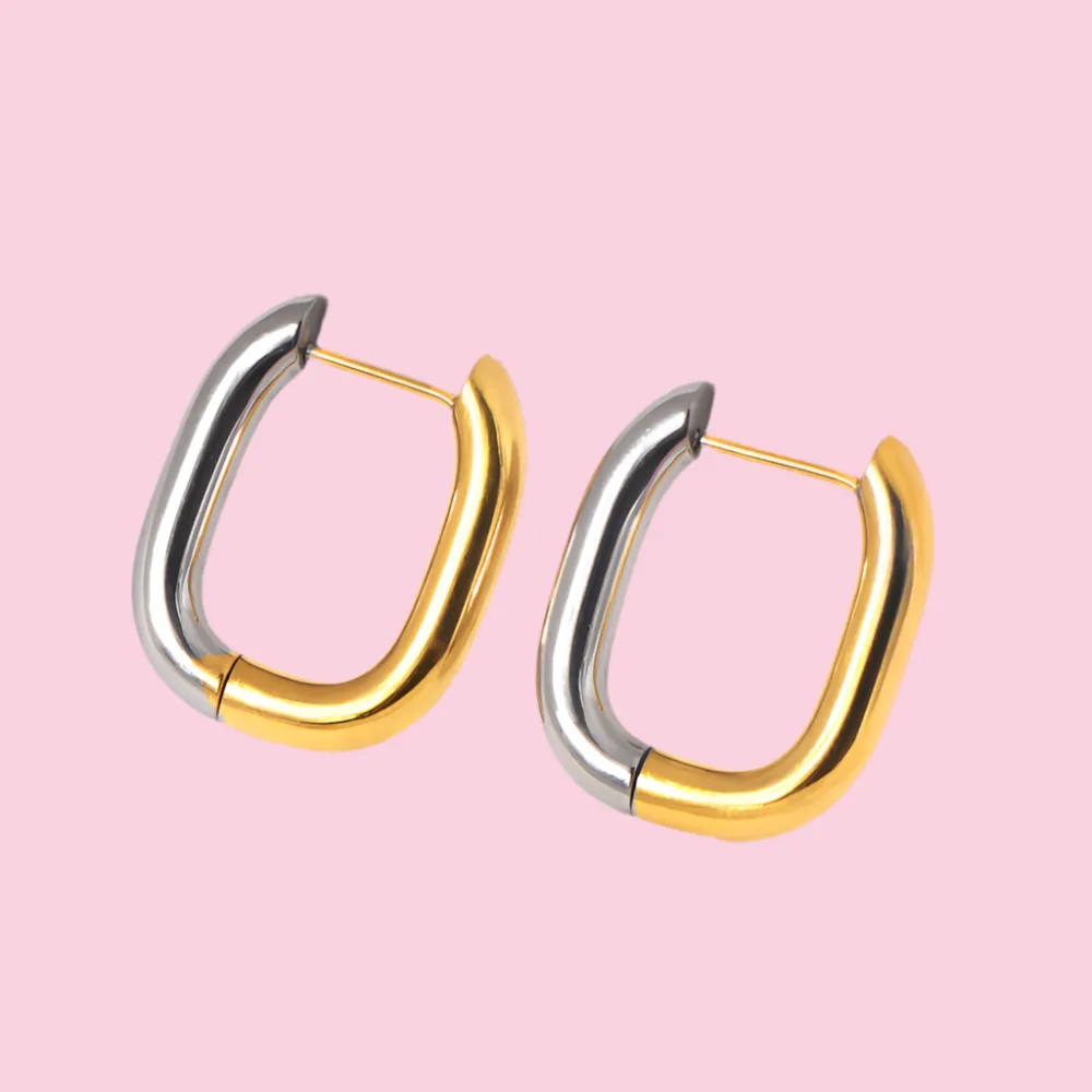 Square Hoop Earrings