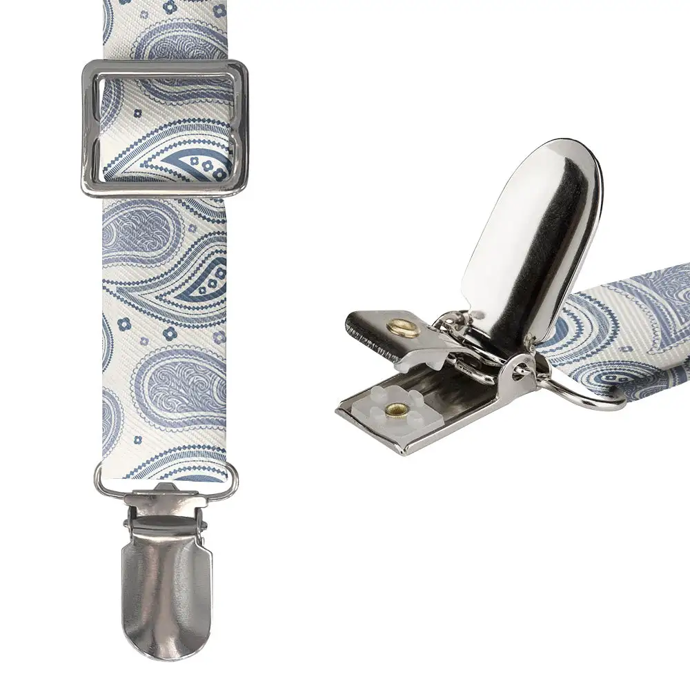 Bandana Paisley Pattern Suspenders