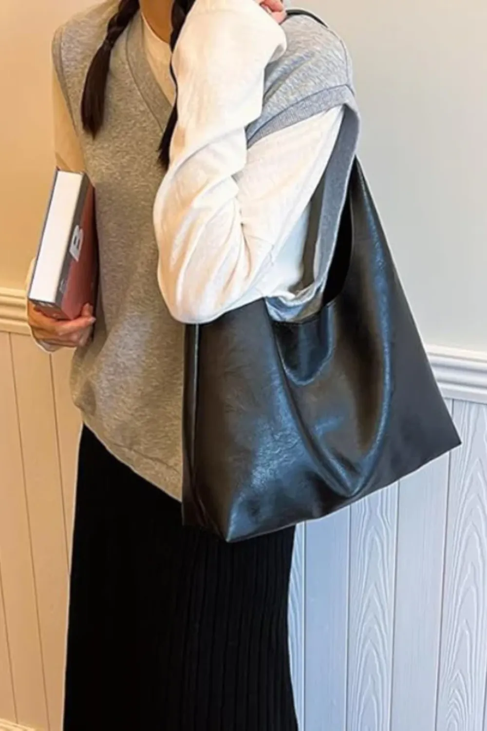 Structured Shoulder Bag