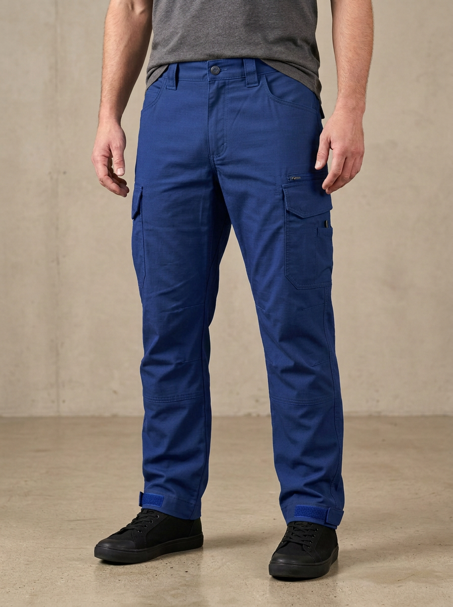 Unisex Multi-Pocket Tactical Work Pattern Artwork Pants