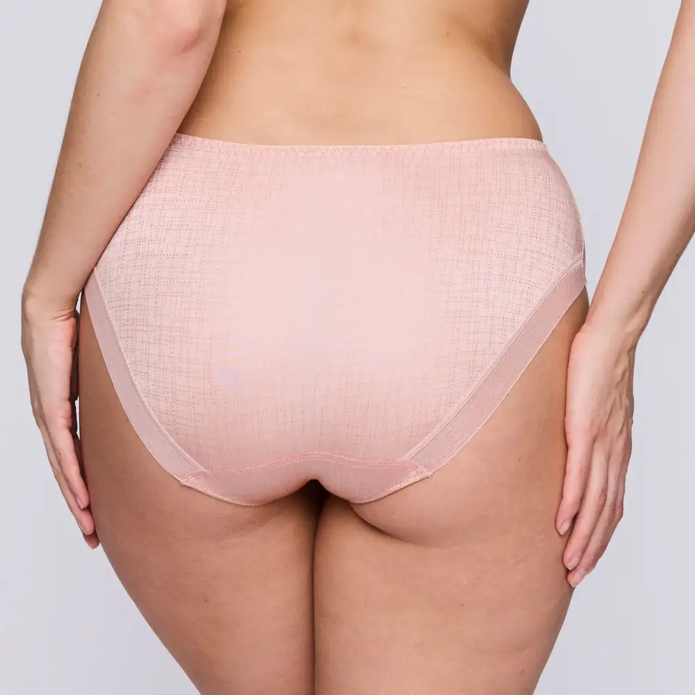 Women's Shimmer Detail Retro Detail Soft Fabric Brief Panty