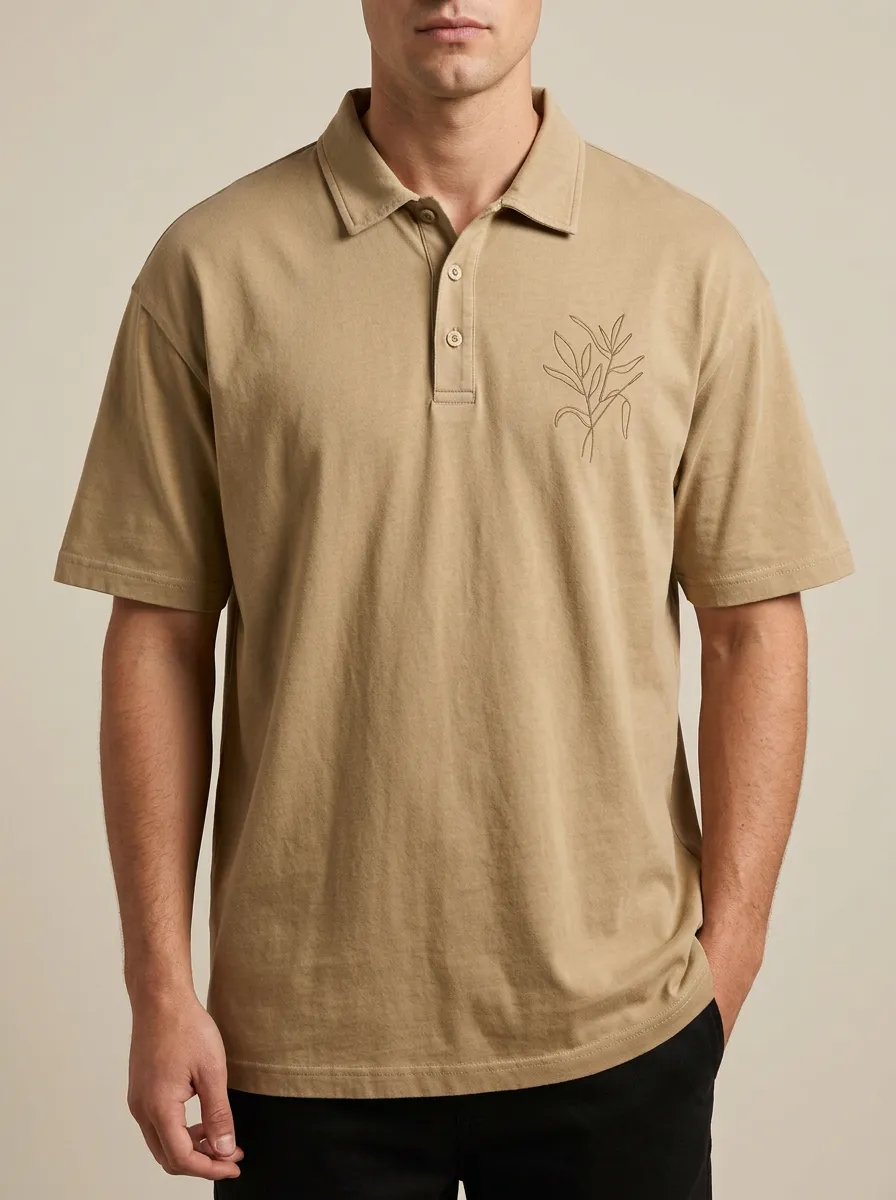Botanical Men's Polo Shirt