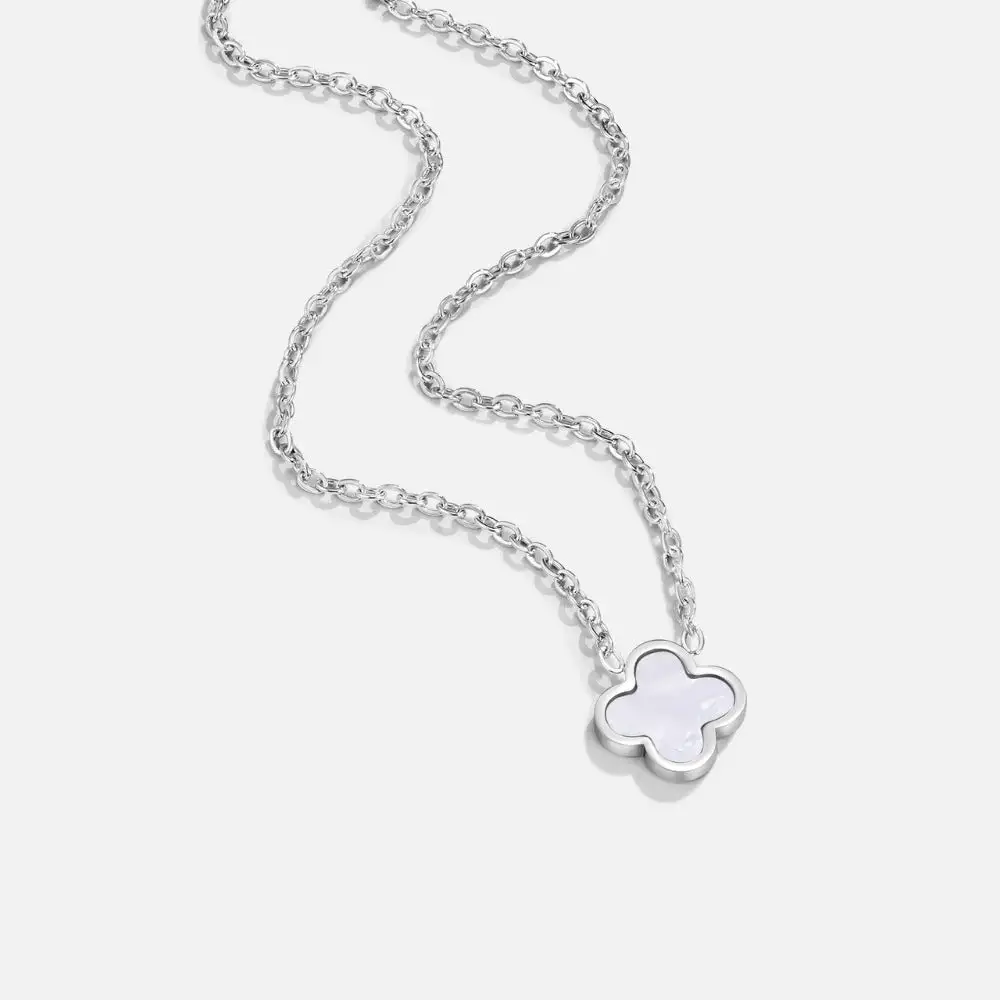 Stainless Steel Clover Necklace