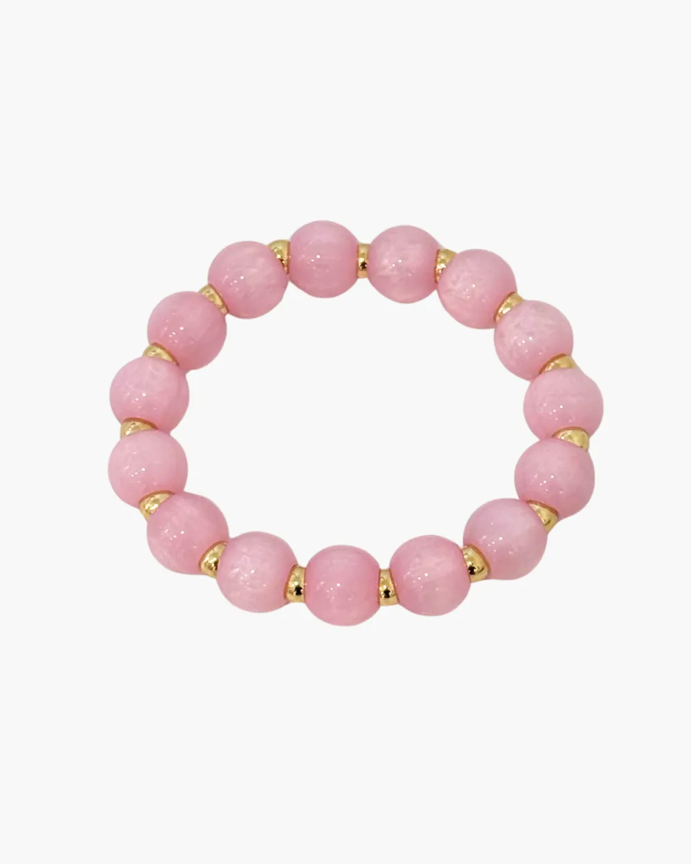Minimal Beaded Stretch Bracelet