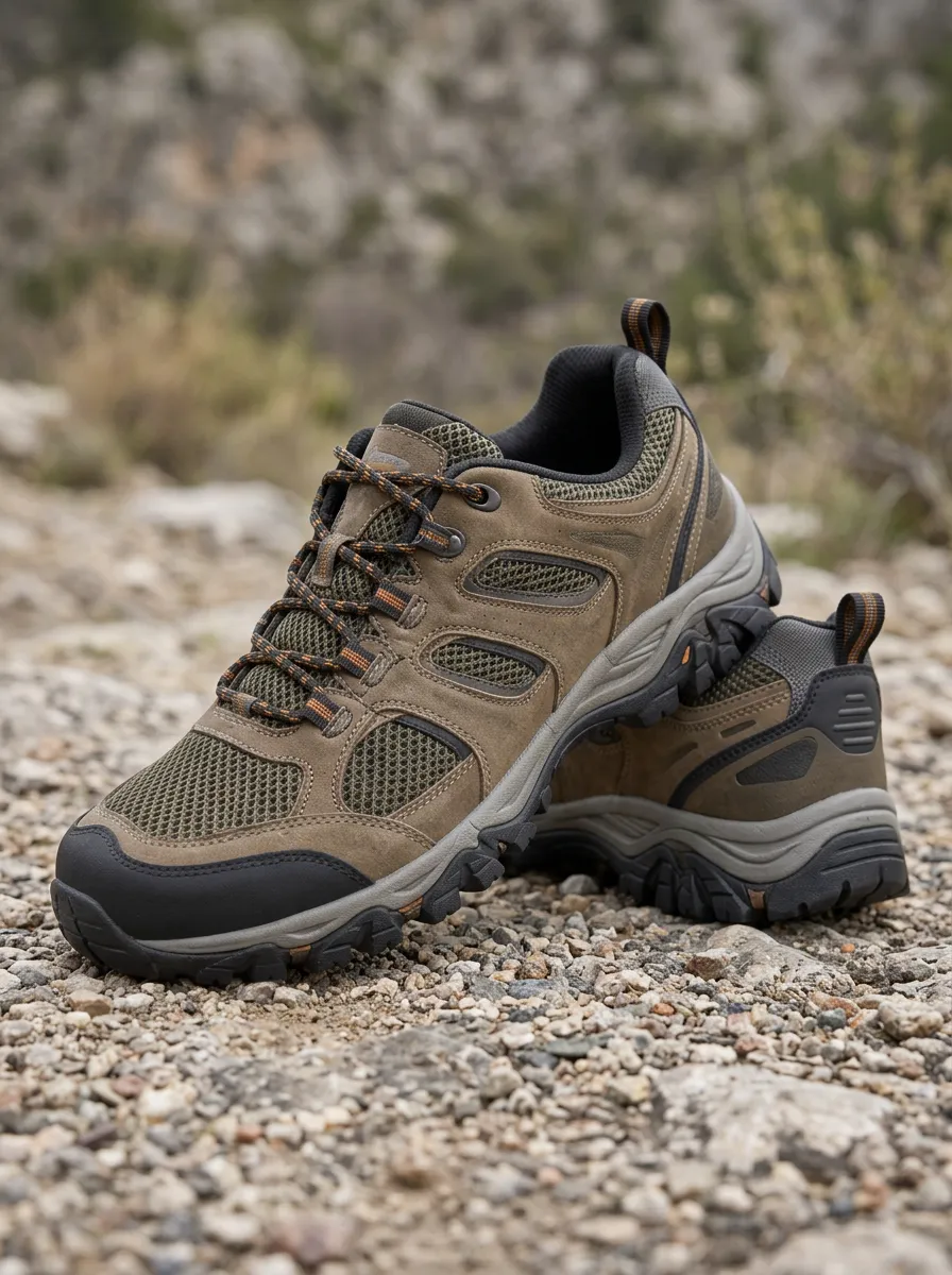 Women's Suede Trail Hiking Shoes