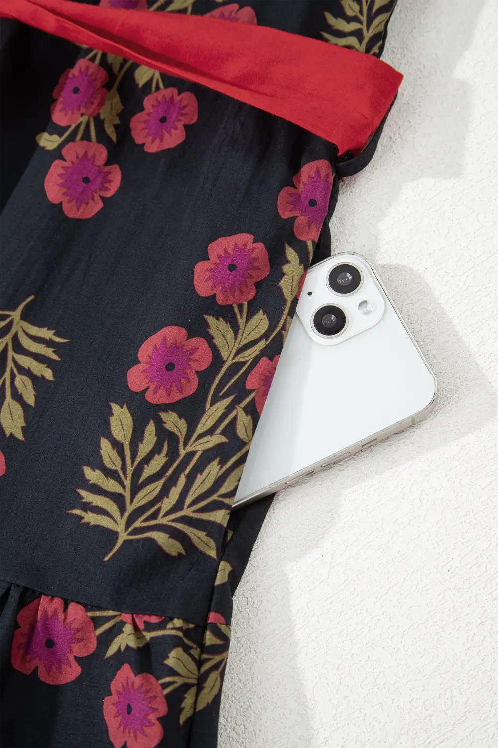 Floral Printed Button Front Mini Dress