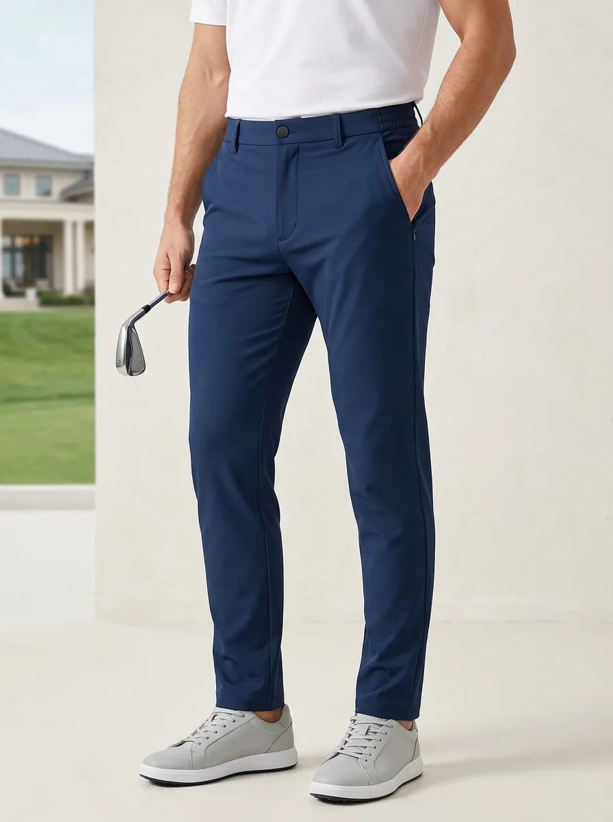 Men's Relaxed Flex Golf Trousers