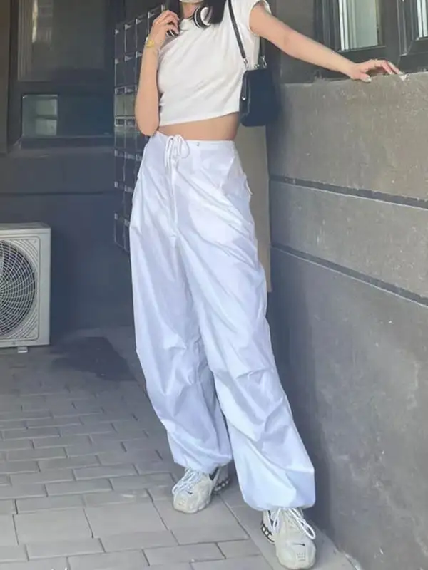 Women's Loose Fit Drawstring Pants