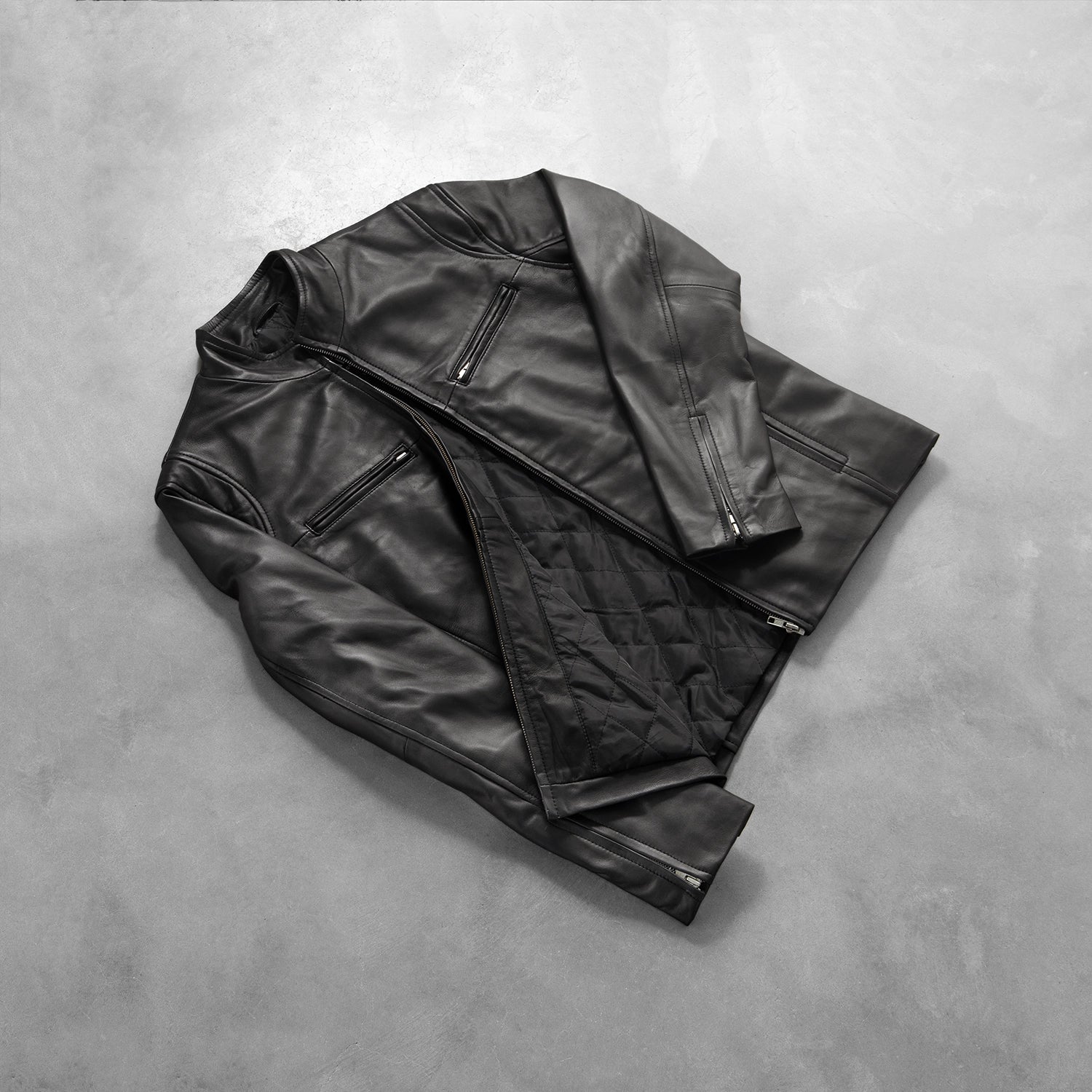 Men's Classic Leather Jacket