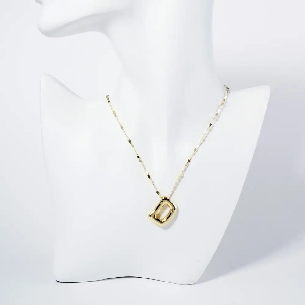 Delicate Initial Pendant Necklace