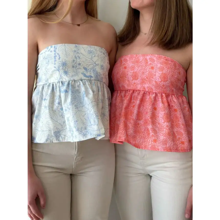 Tie Back Tube Top