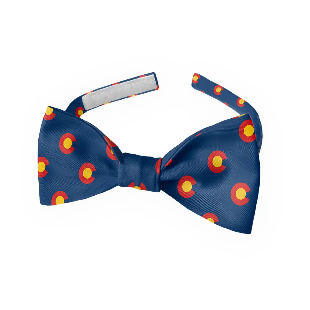 Flag Pattern Bow Tie
