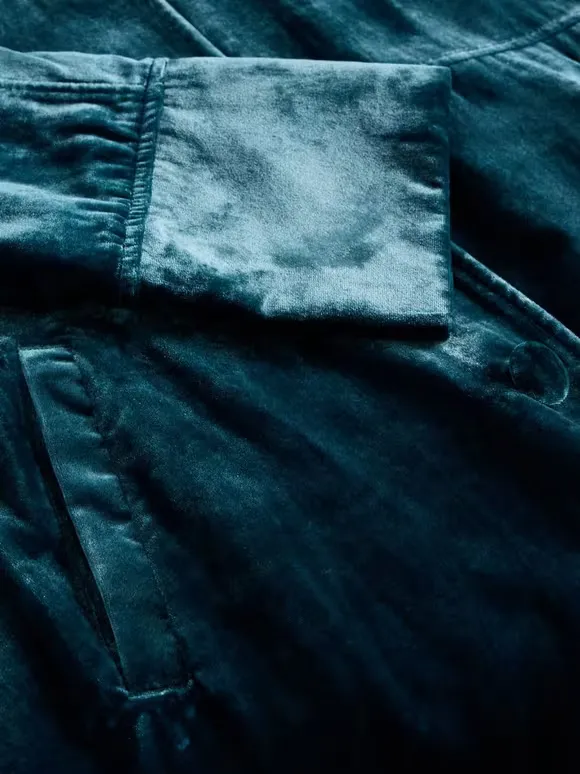 Velvet Duster Coat