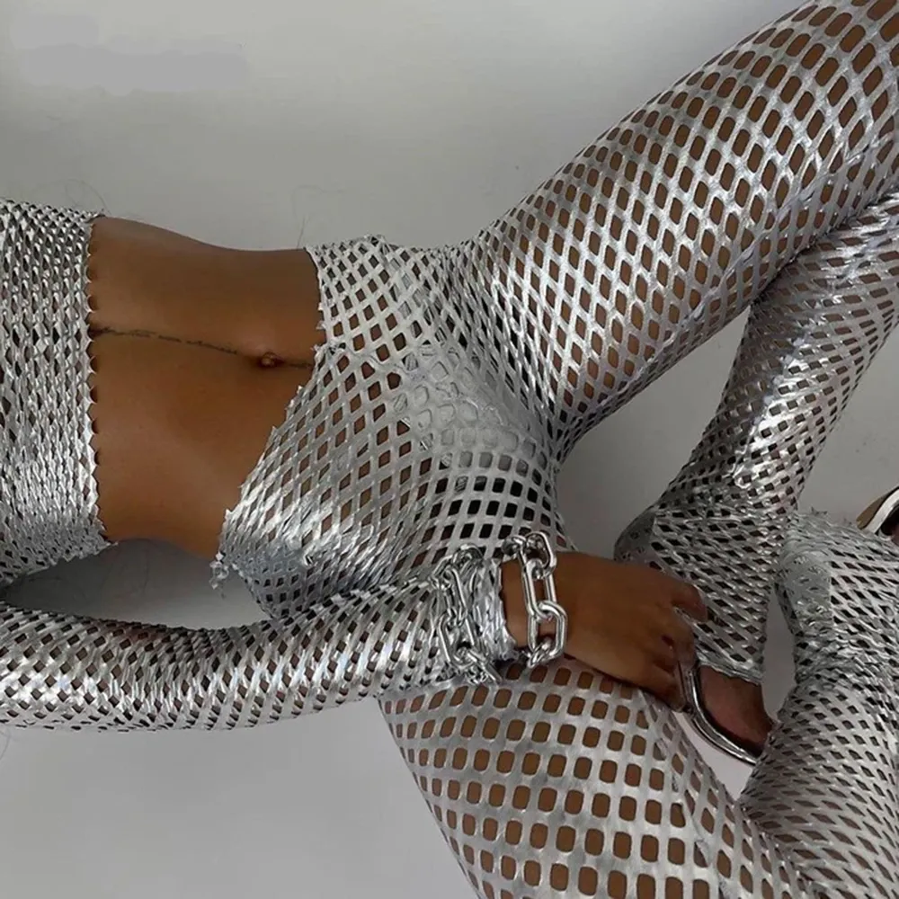 Mesh Two-Piece Set