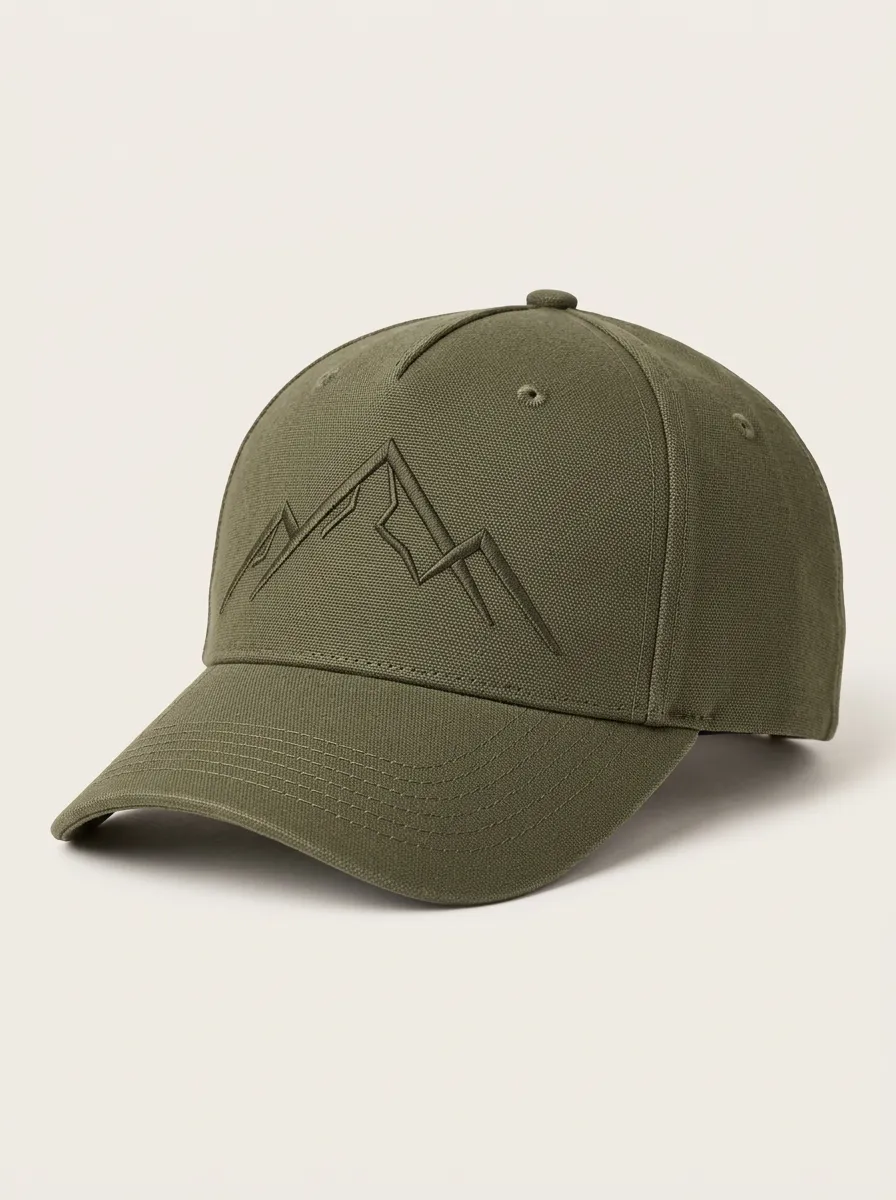 Embroidered Mountain Casual Baseball Hat