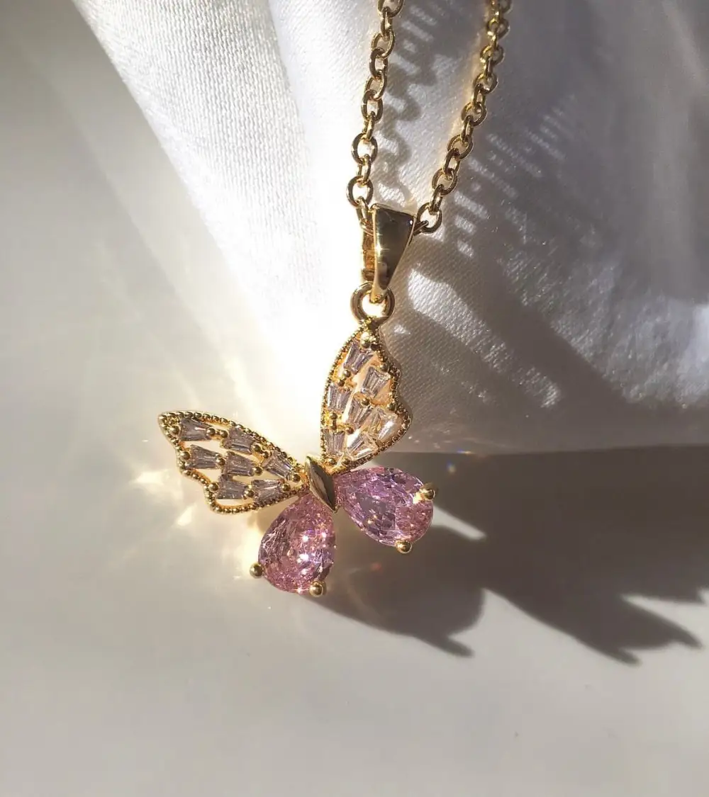 Butterfly Fashion Necklace