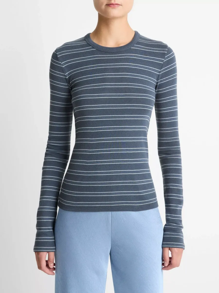 Striped Long Sleeve Tee