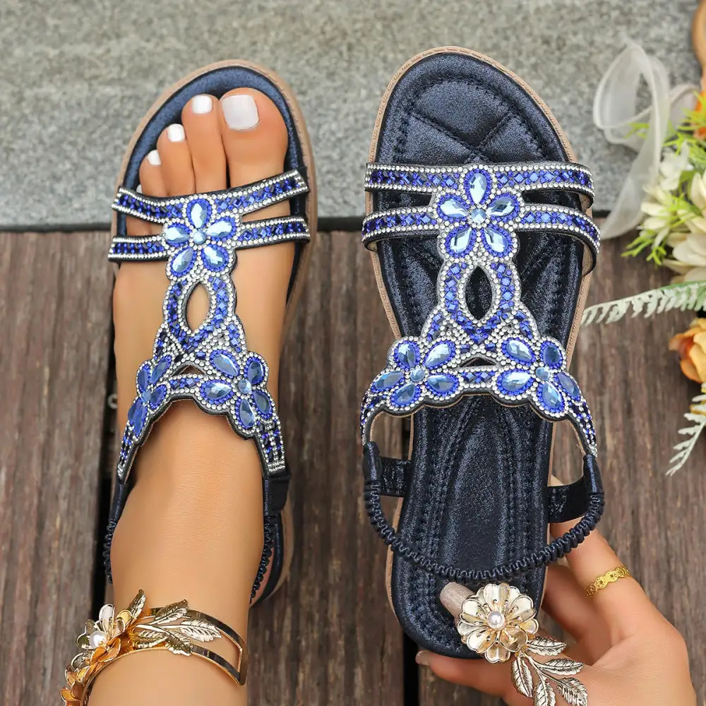 Tapered Flat Sandals