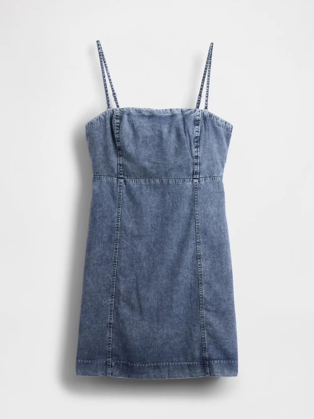 Square Neck Short Dress