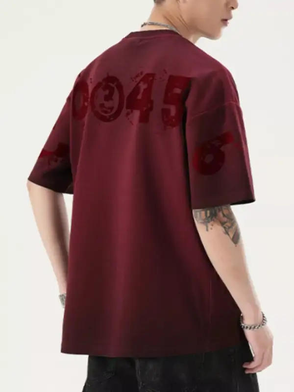 Oversized Round Neck T-Shirt