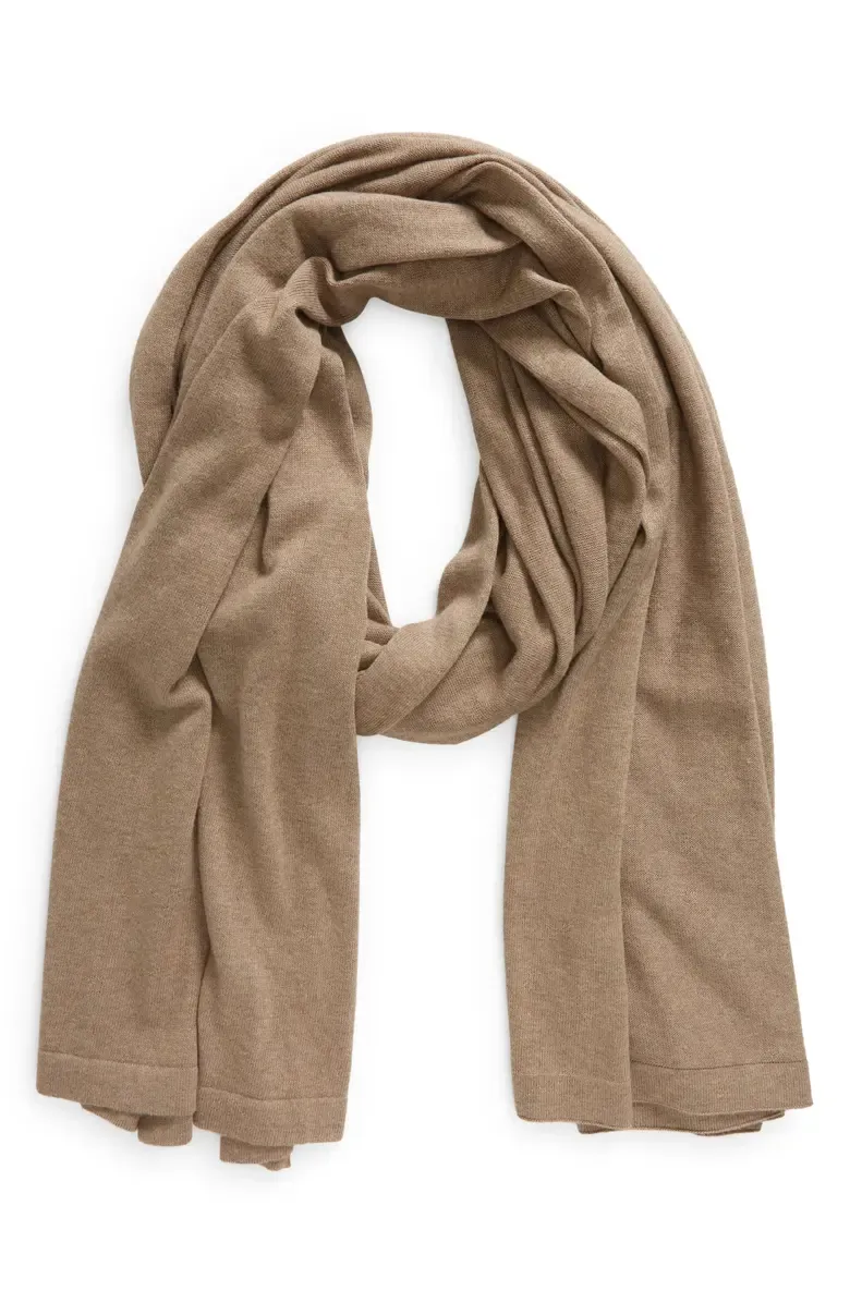 Transitional Knit Travel Wrap