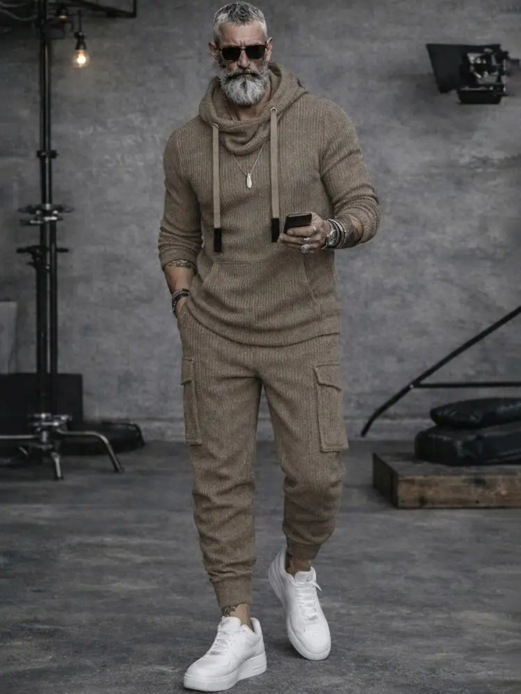 Cargo Knit Coordinated Set