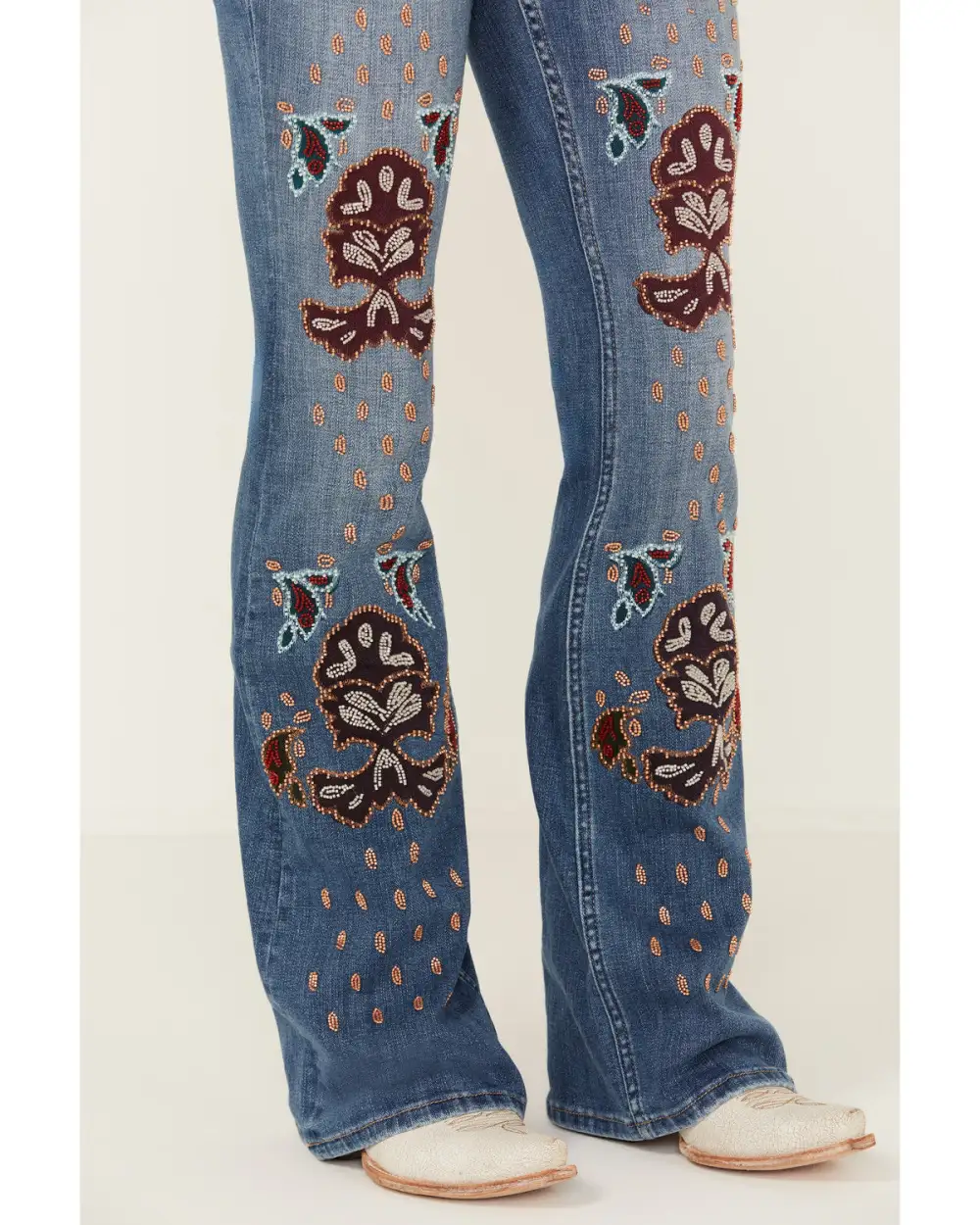 Mid Rise Bootcut Jeans