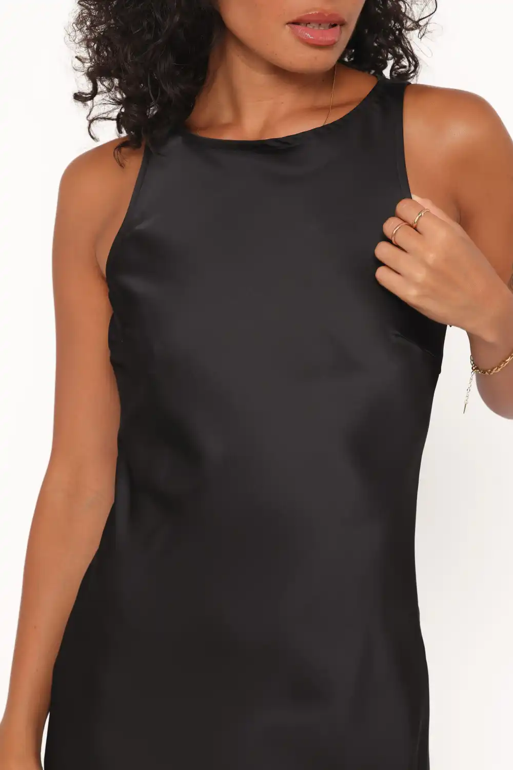 Slip Round Neck Maxi Dress